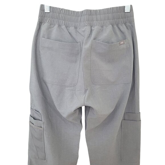 Figs Charlotte 21Pocket Slim Tall Scrub Pants Womens Size XXS Grey NWT - Picture 6 of 7